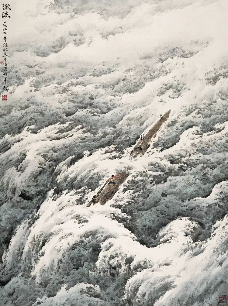 军旅画家庞泰嵩在海南逝世,另辟蹊径"见笔云"独步画坛