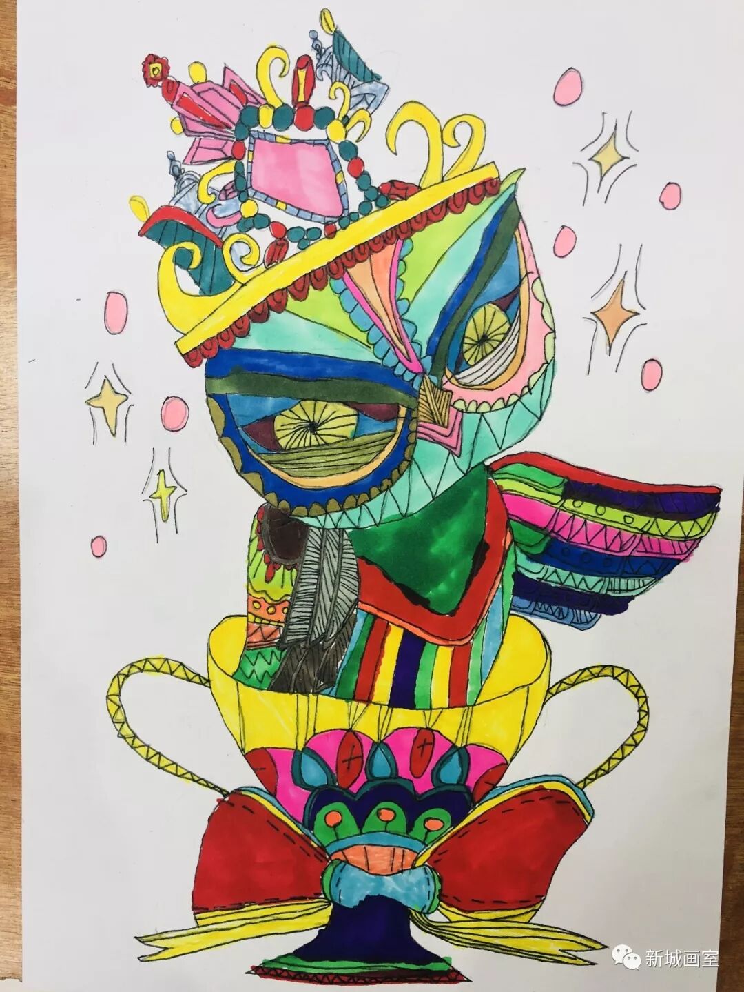 新城画室滨江中心少儿班新一周作品欣赏 新城画室 微信公众号文章阅读 Wemp