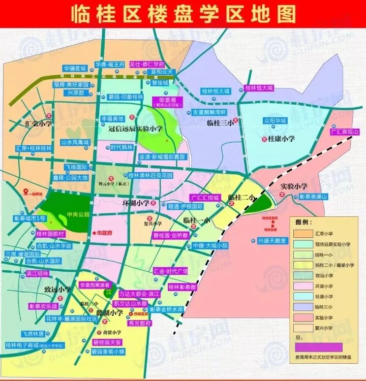 临桂区行政区划地图图片