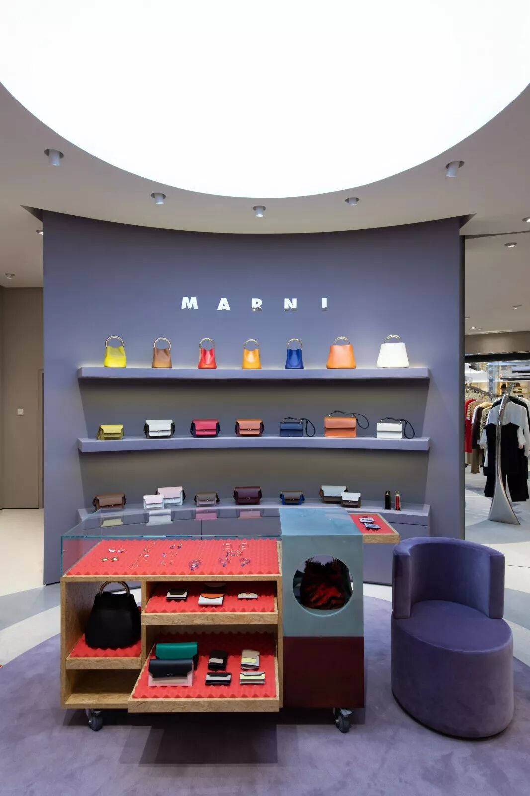 marni想象的接力marni北京老佛爷百货女士精品店开幕