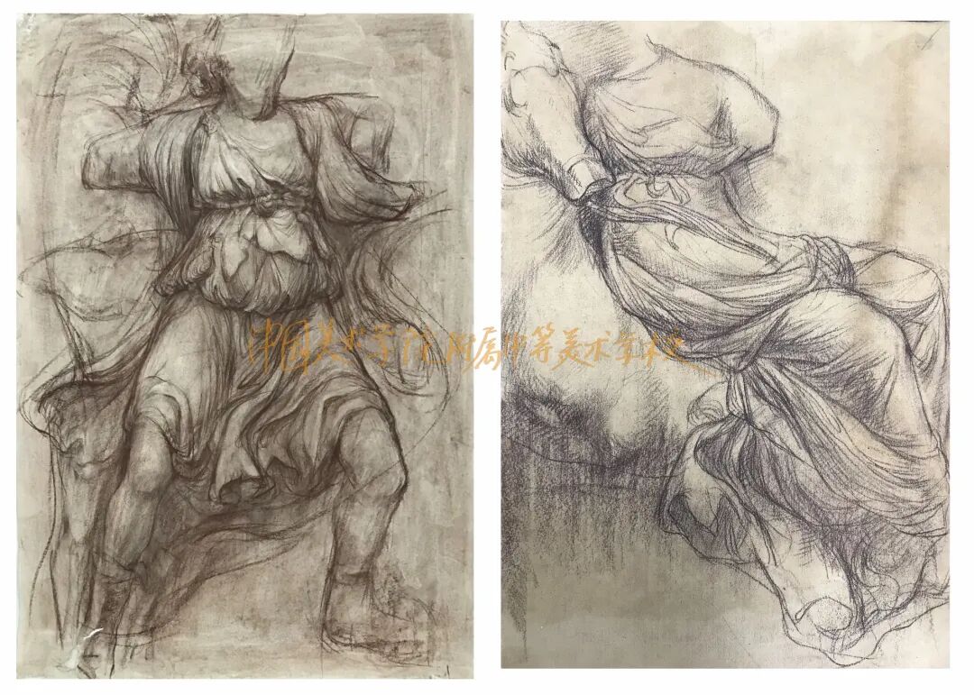 中国美术学院附中2020级学生，帕加马祭坛写生！(图41)