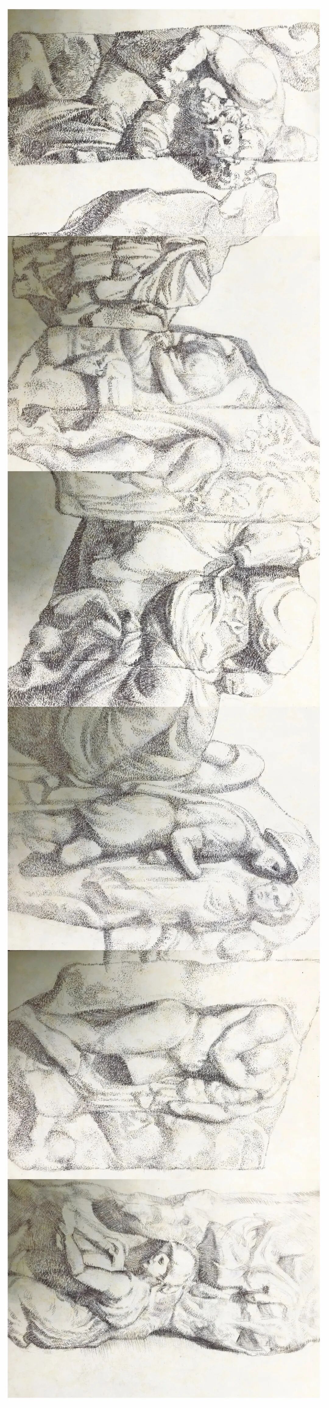 中国美术学院附中2020级学生，帕加马祭坛写生！(图39)