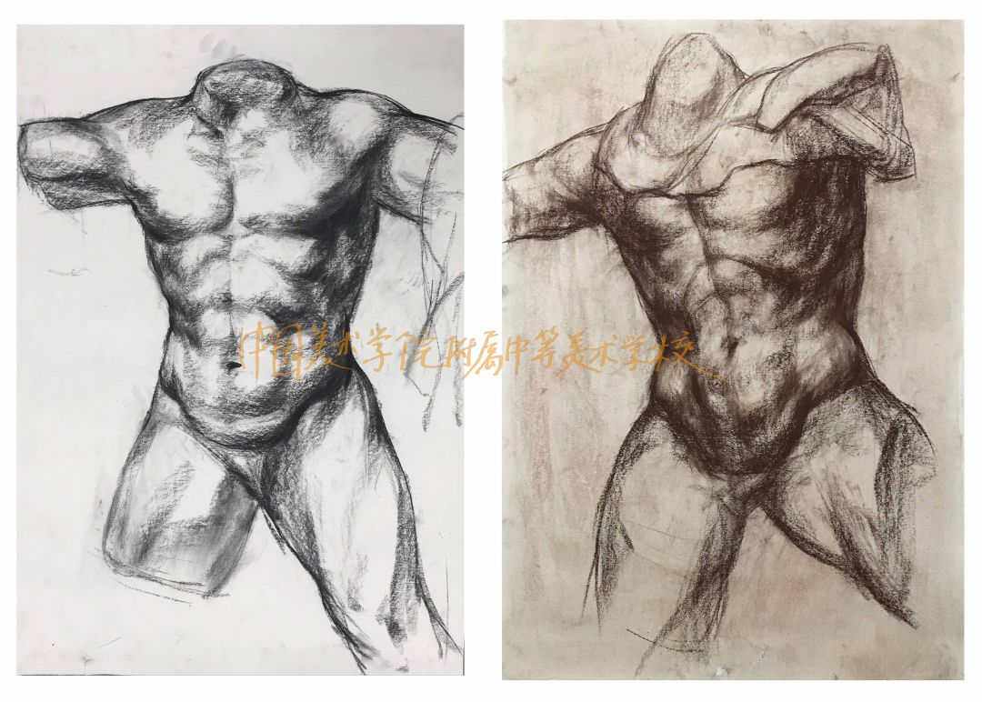 中国美术学院附中2020级学生，帕加马祭坛写生！(图26)