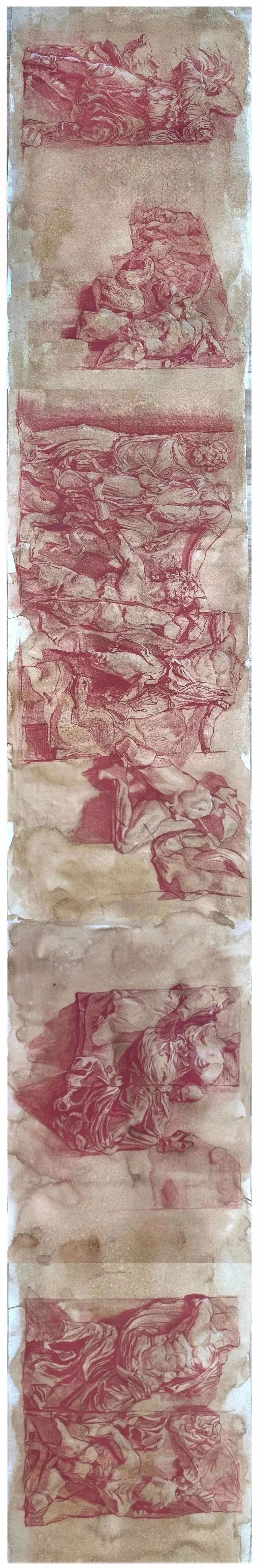 中国美术学院附中2020级学生，帕加马祭坛写生！(图31)