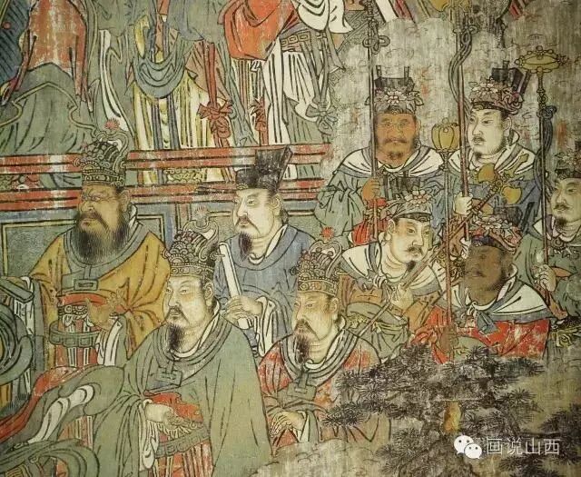 古朴生动的新绛稷益庙明代壁画