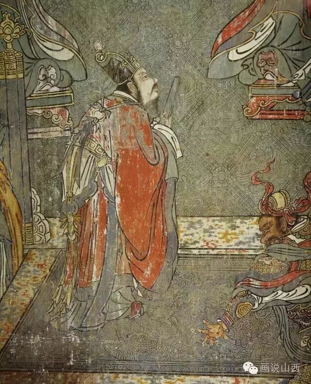 六曹判官,牛头马面.侍女.朝圣图局部.朝圣图局部.大禹.朝圣图局部.