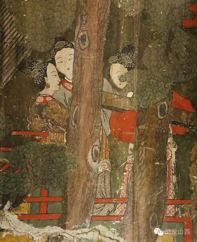 古朴生动的新绛稷益庙明代壁画