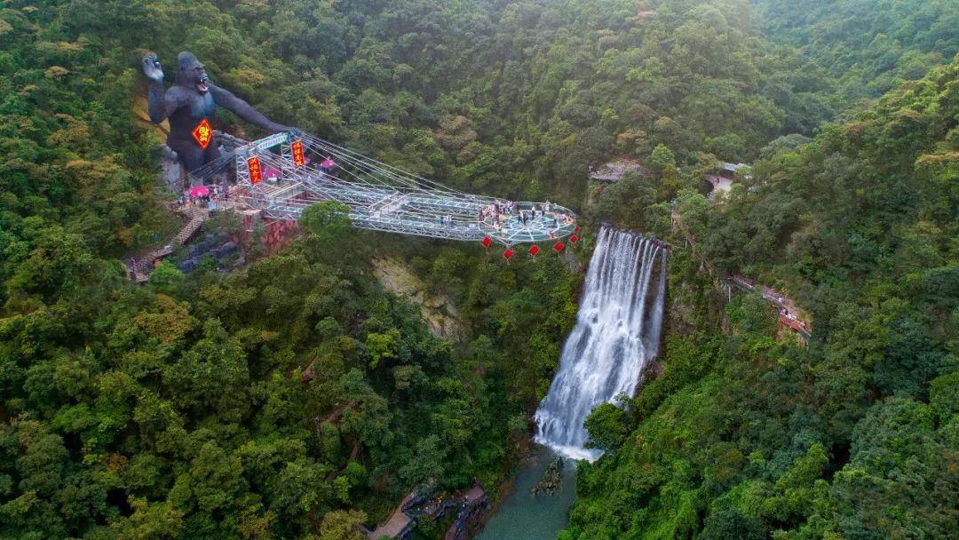 古龍峽迎「空中」春節，13個4.8米中國結構成「洪福齊天」圖！ 旅遊 第14張