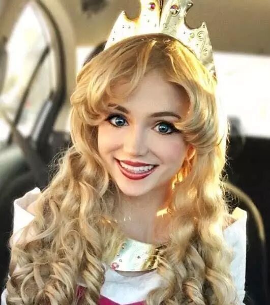 见过公主病你见过公主脸吗太美了