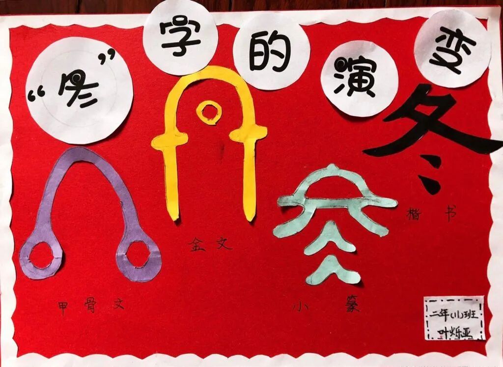汉字的演变手抄报 体育头条