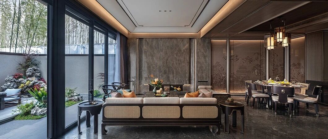 首发 | 帝凯设计：450㎡中式别墅，古韵风雅，尽显大宅风范！