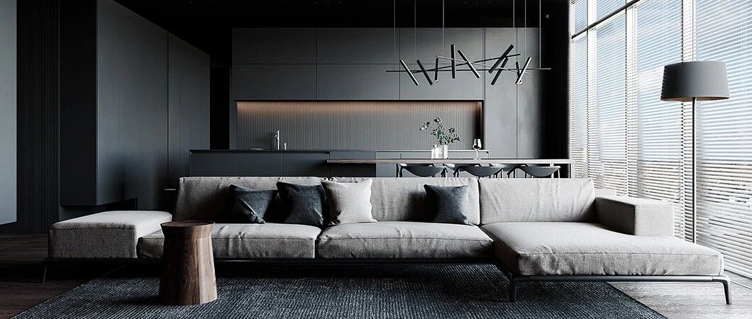 极简+高级黑，这样的设计真酷！