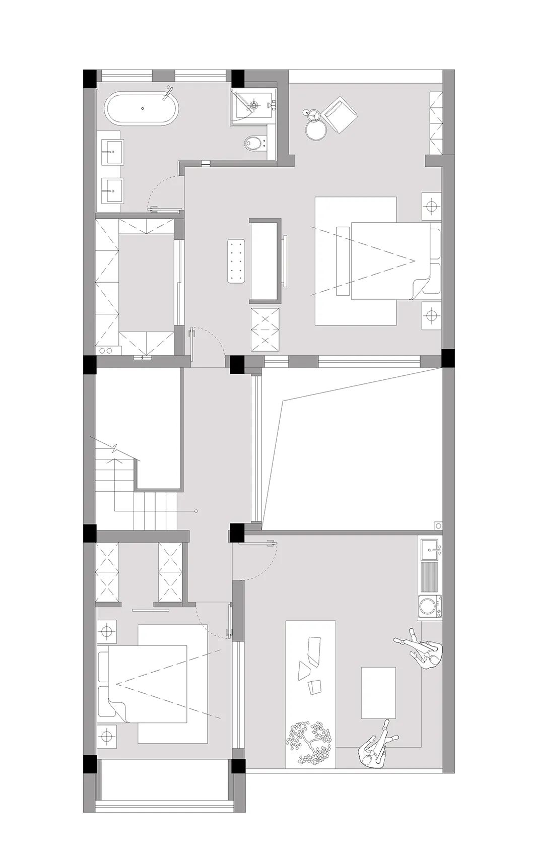 首發 | 450㎡別墅設計，極致簡約、更高級！ 家居 第43張