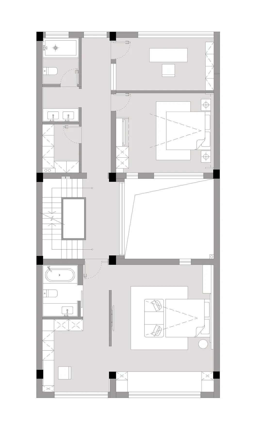 首發 | 450㎡別墅設計，極致簡約、更高級！ 家居 第42張