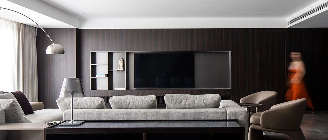 首发 | 土禾设计：268㎡江景大平层，简单纯粹、格调十足！