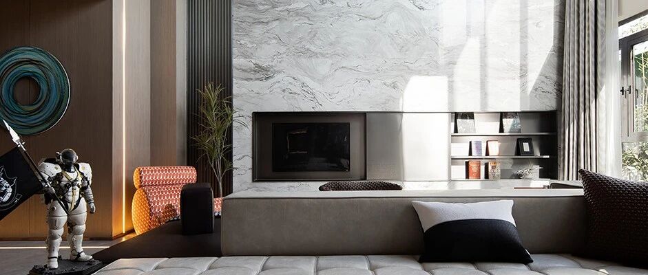 首发 | 昊泽设计：600㎡气质大宅，简约精致，自然宁静！