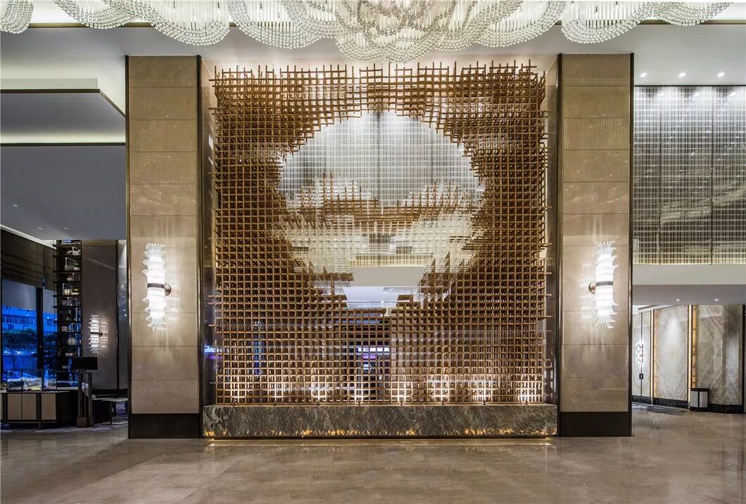 Natural Marble In Hotel Lobby