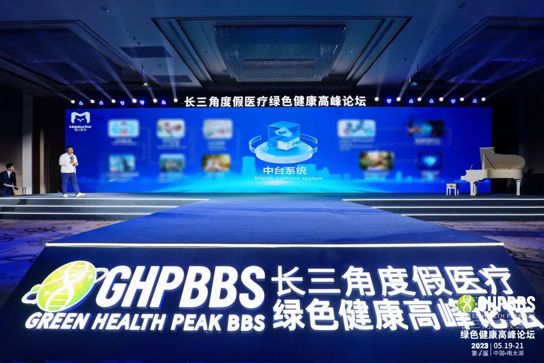 美地港偲人医生在线问诊系统发布—2023长三角度假医疗绿色健康高峰论坛