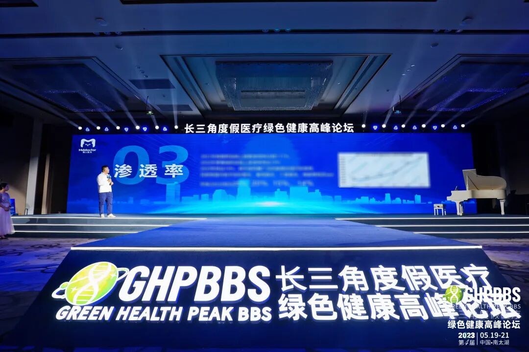 美地港偲人医生在线问诊系统发布—2023长三角度假医疗绿色健康高峰论坛