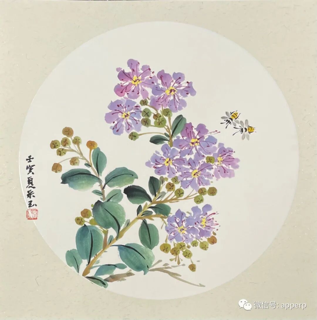 国画花鸟 <采玉案例>