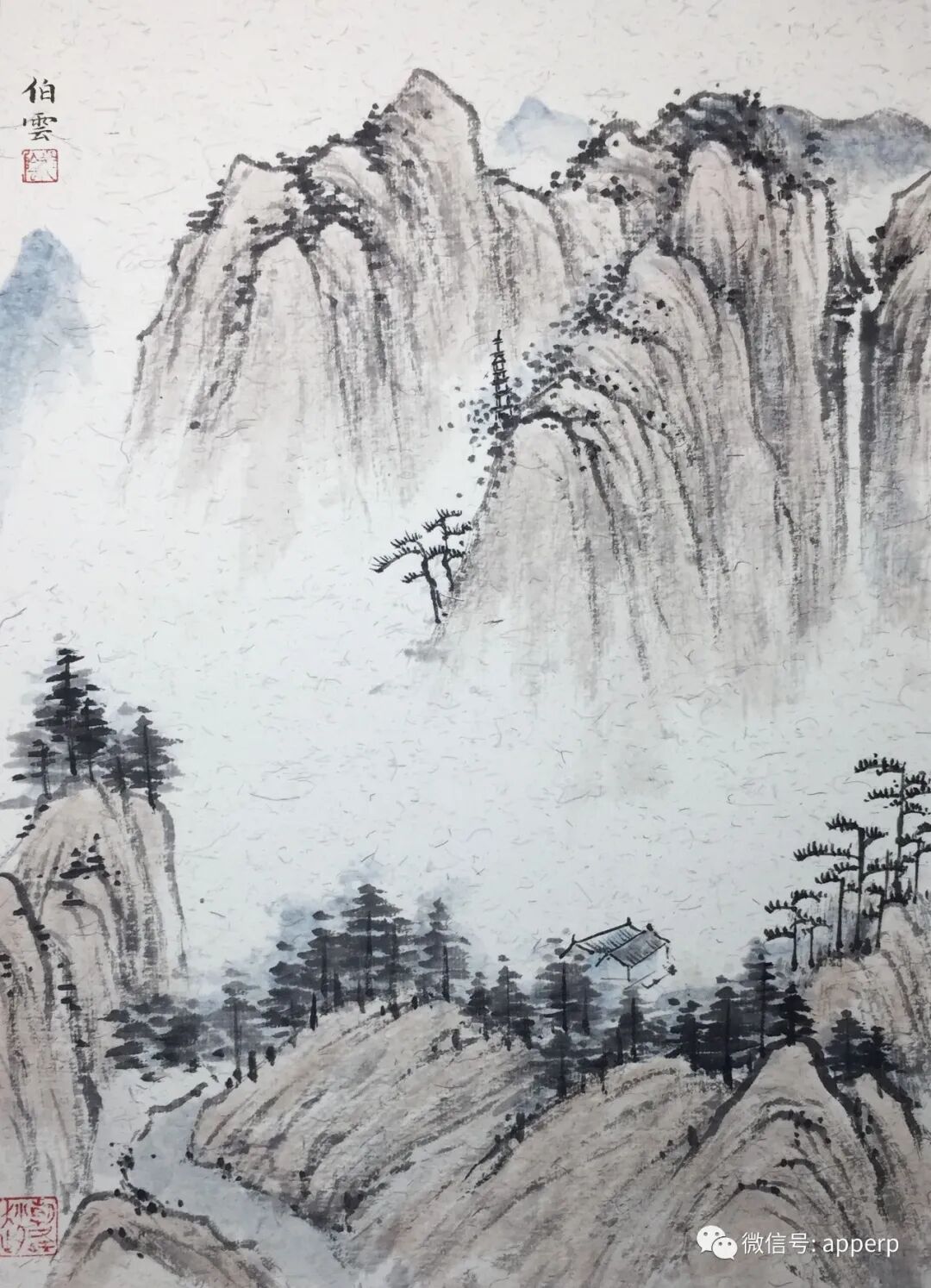 国画山水 <伯云案例>