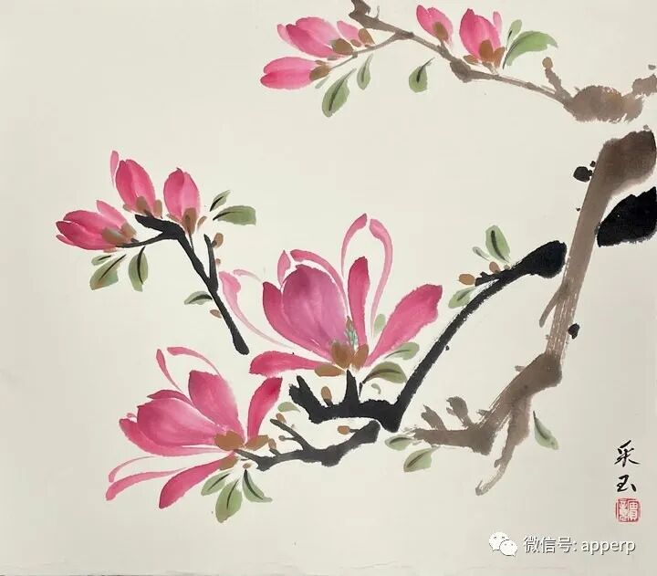 国画花鸟 <采玉案例>