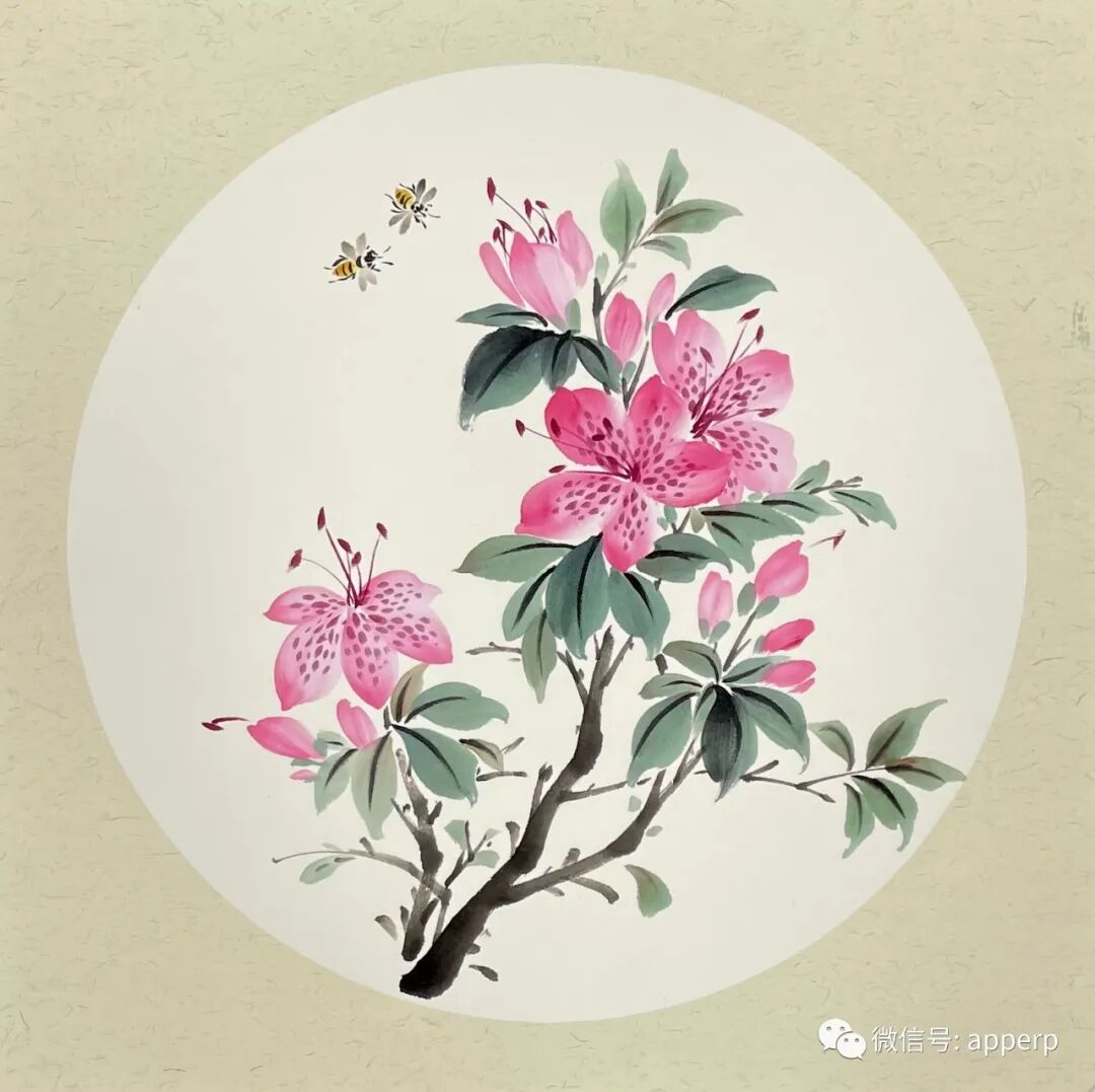 国画花鸟 <采玉案例>