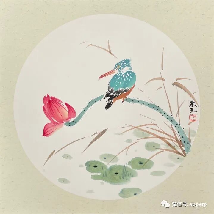 国画花鸟 <采玉案例>