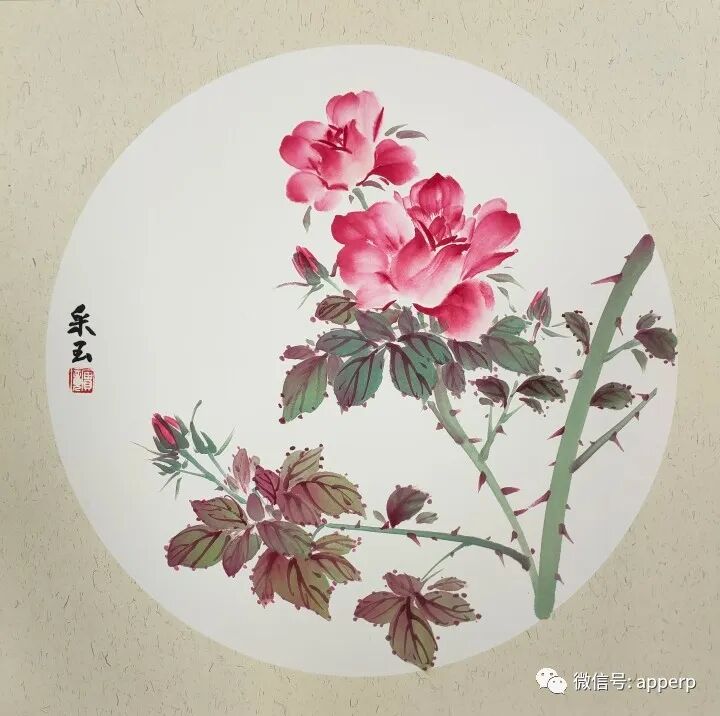 国画花鸟 <采玉案例>