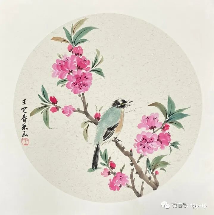 国画花鸟 <采玉案例>