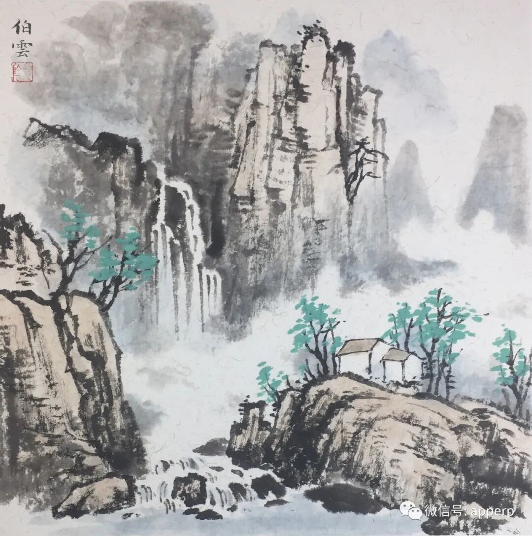 国画山水 <伯云案例>