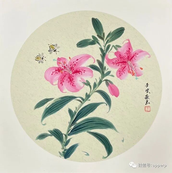 国画花鸟 <采玉案例>