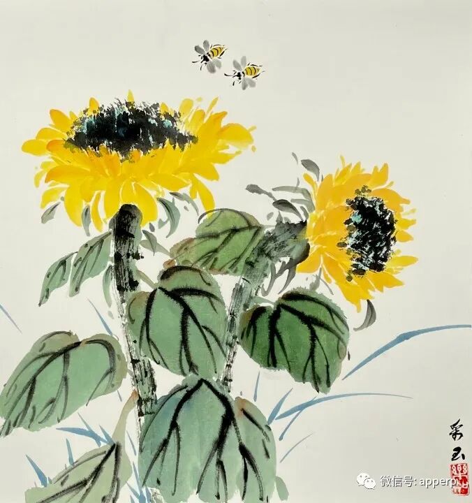 国画花鸟 <采玉案例>