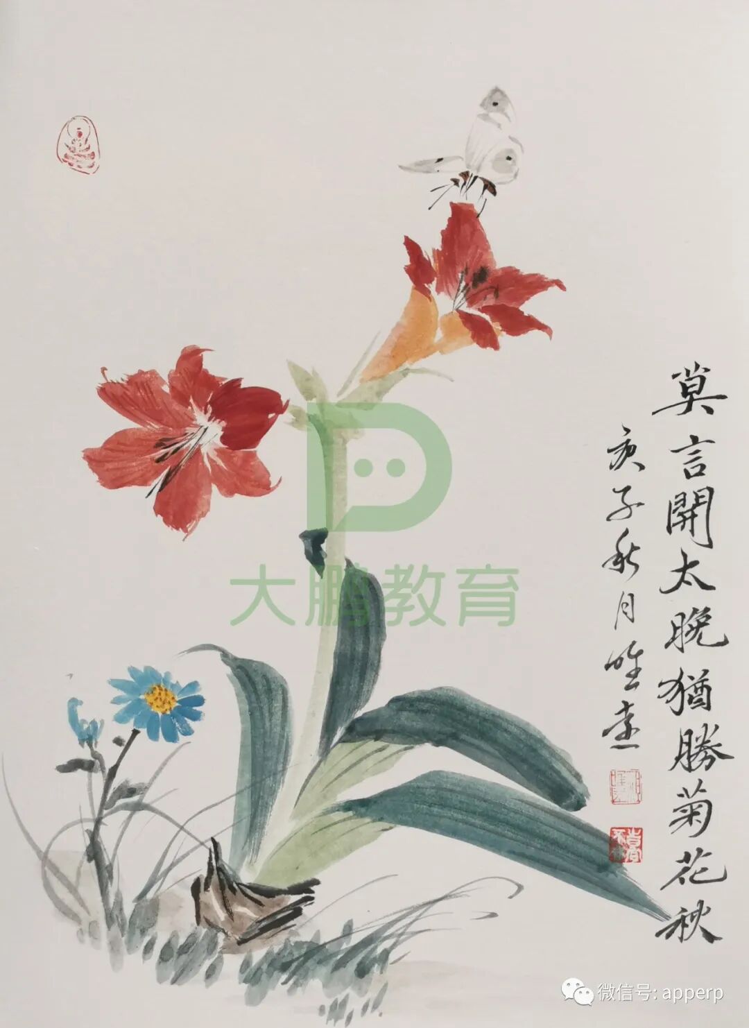 国画花鸟 <唯远案例>
