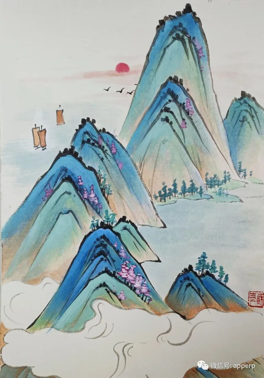 国画山水 <苏青案例>