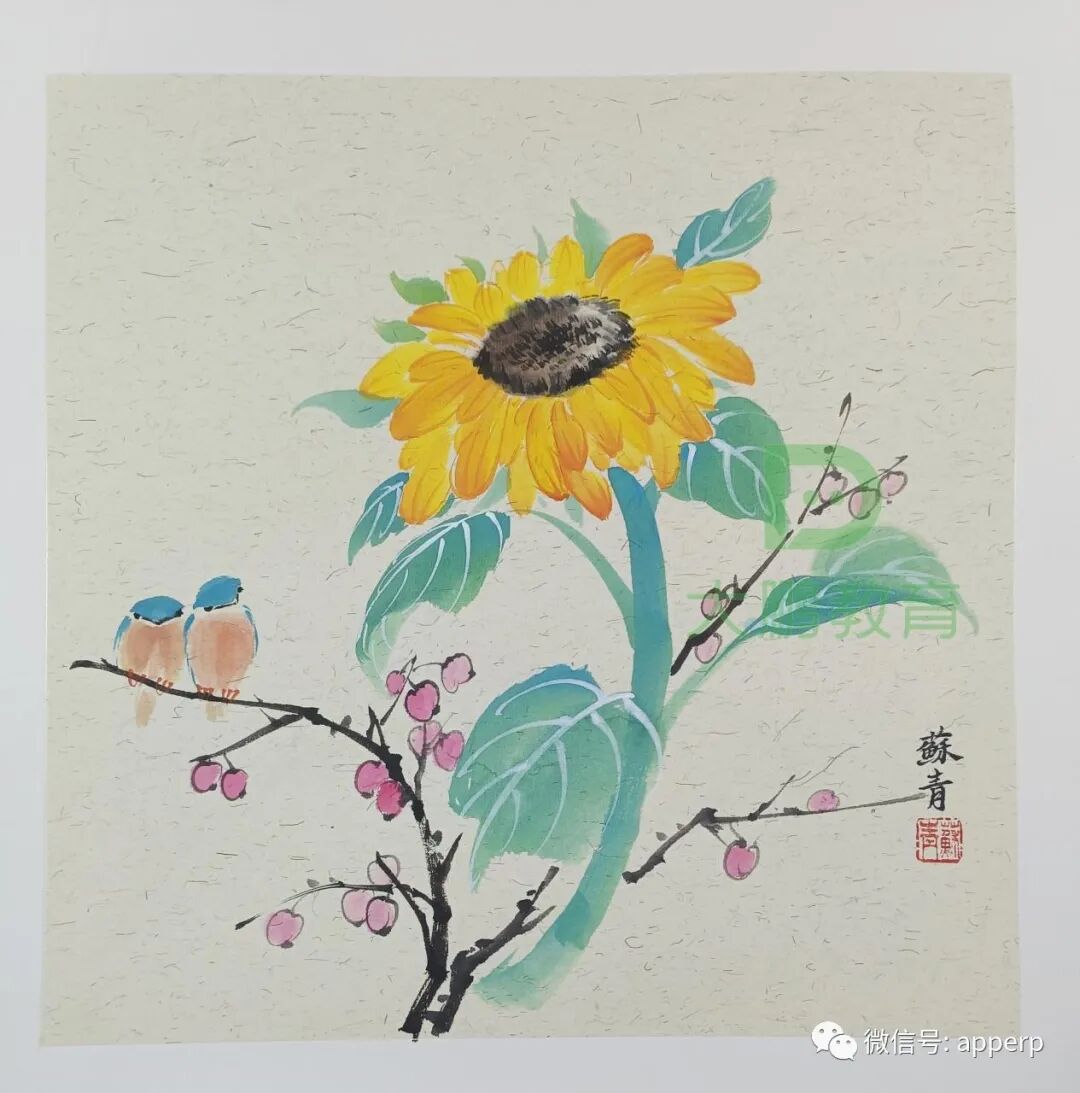 国画花鸟 <苏青案例>