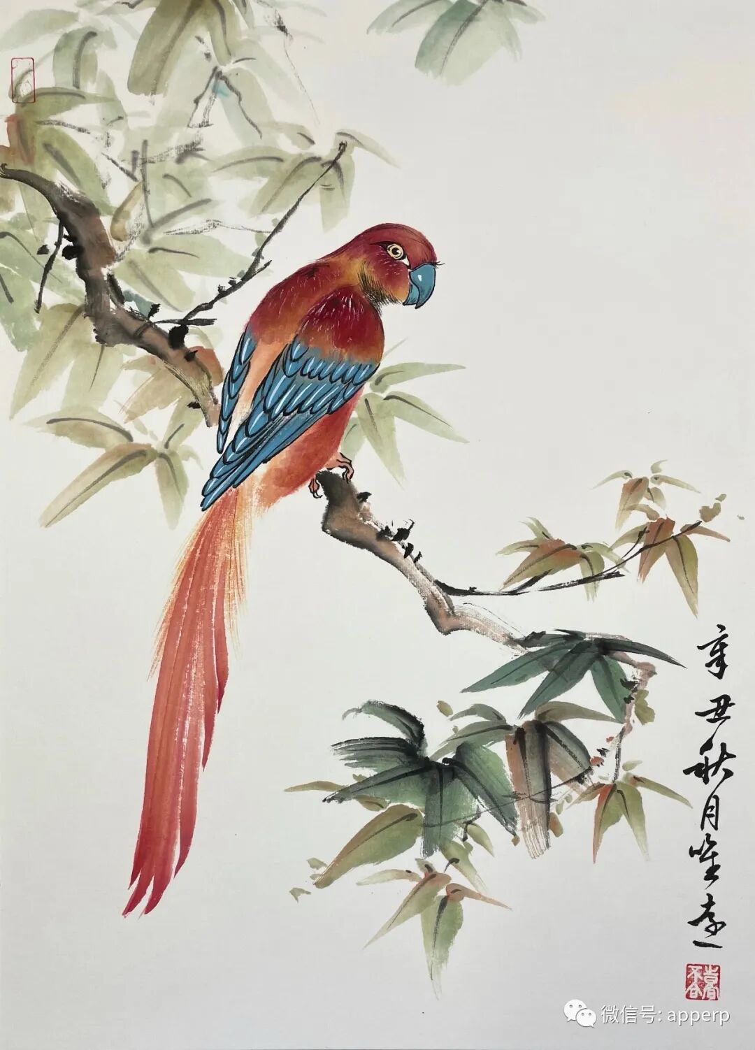 国画花鸟 <唯远案例>