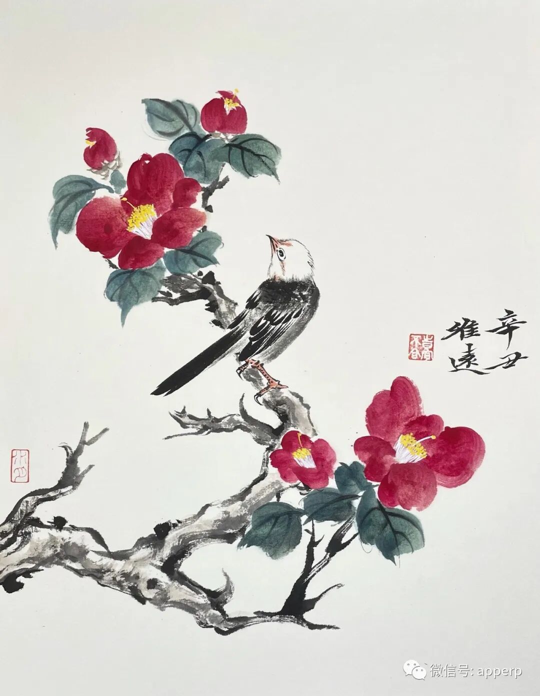 国画花鸟 <唯远案例>