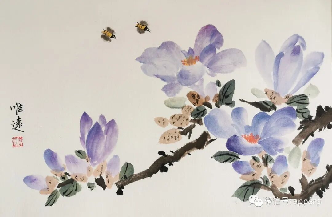 国画花鸟 <唯远案例>