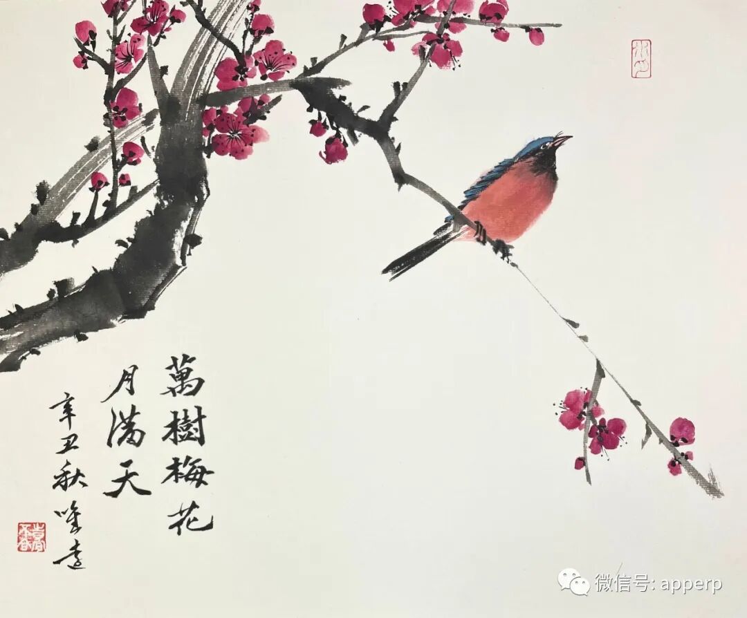 国画花鸟 <唯远案例>