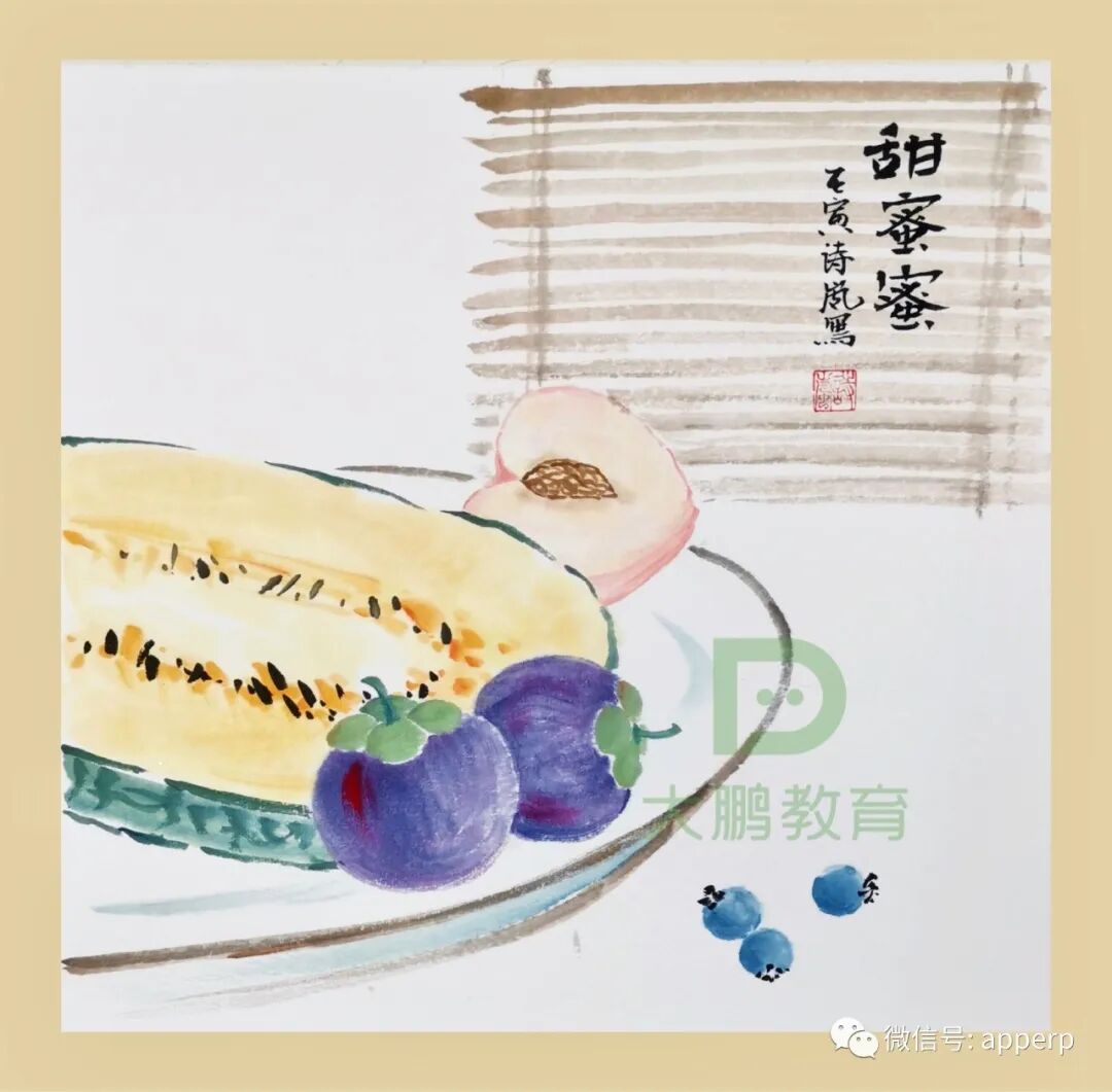 国画花鸟 <诗岚案例>