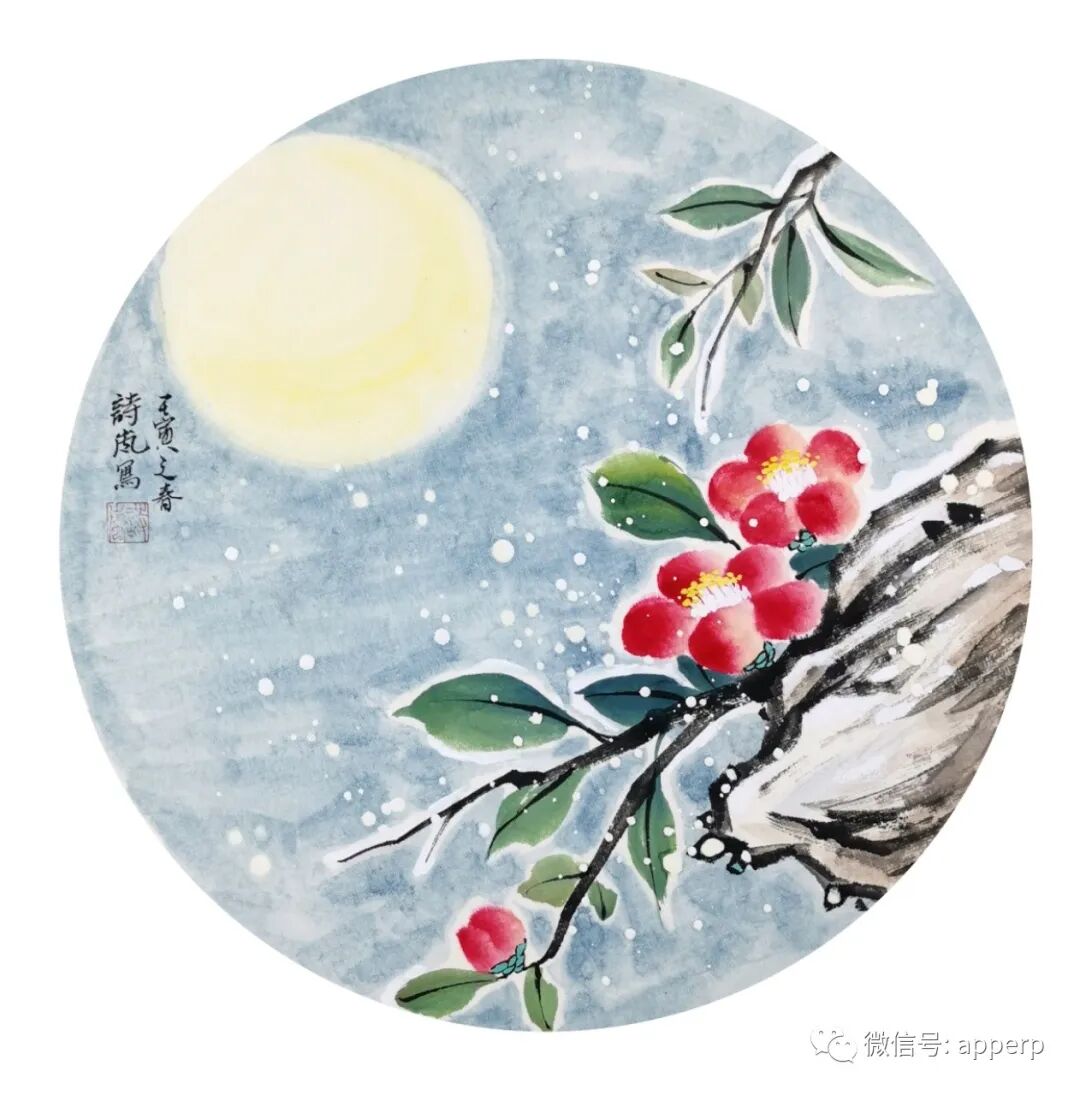 国画花鸟 <诗岚案例>