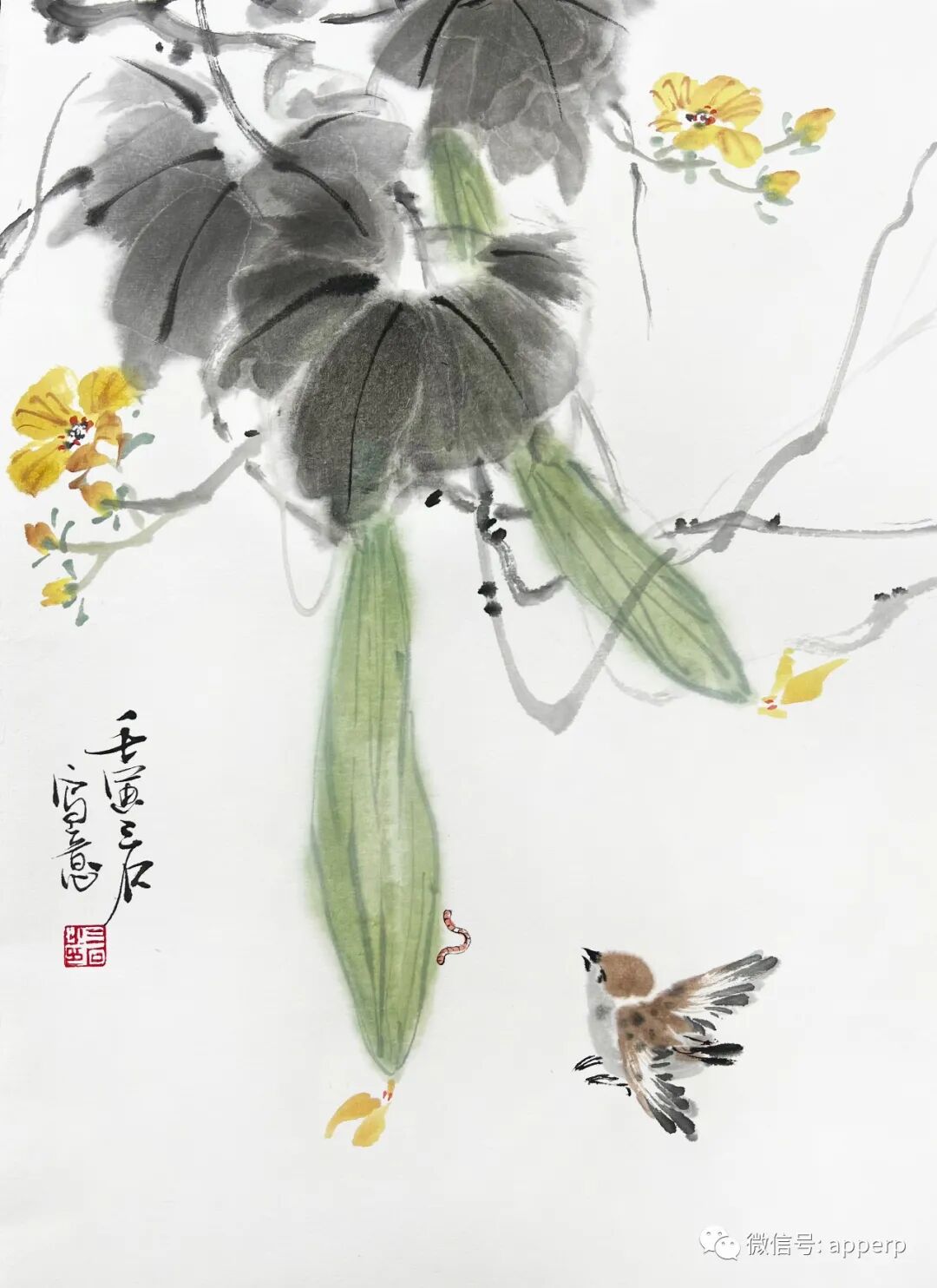 国画花鸟 <大潘案例>