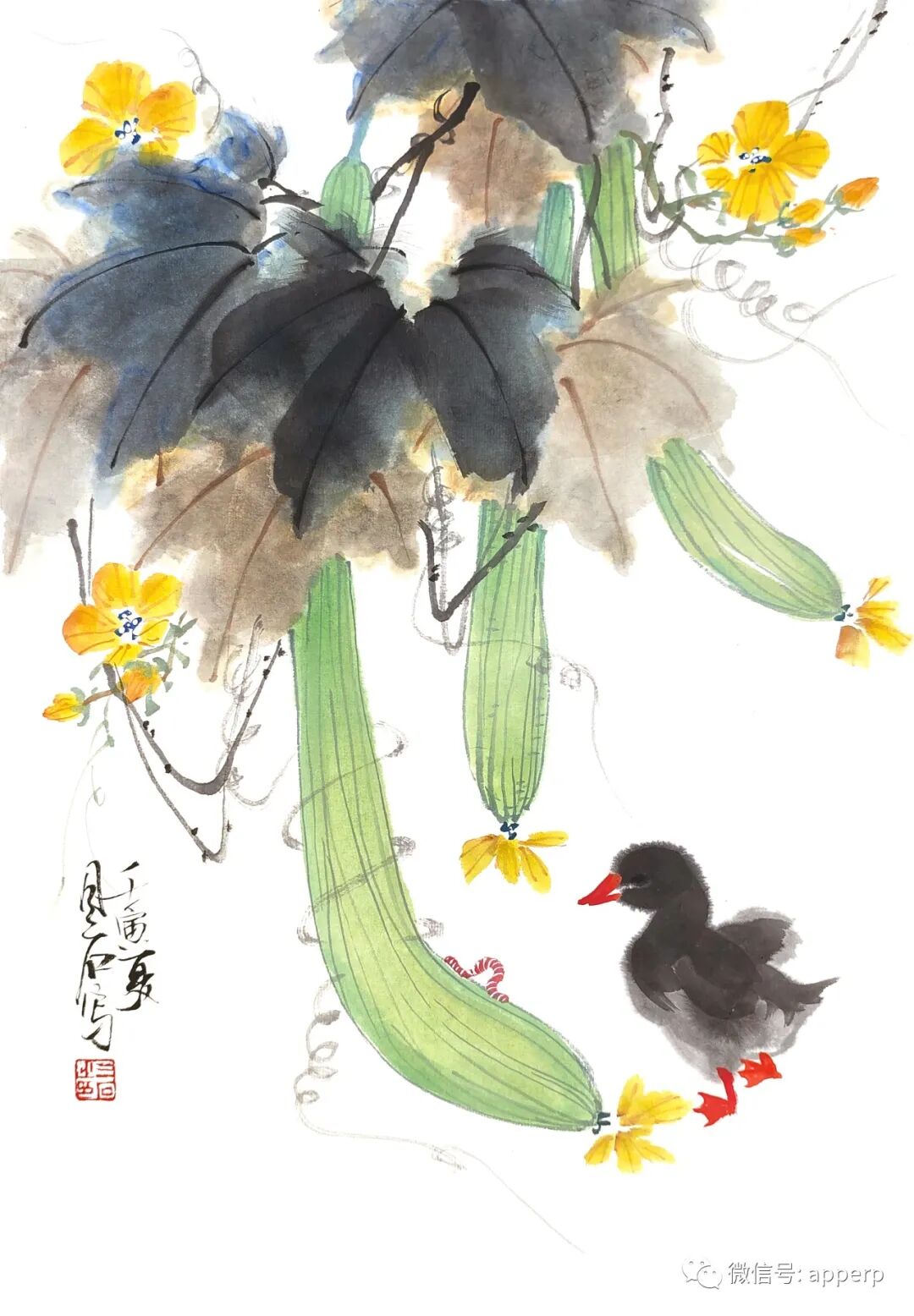 国画花鸟 <大潘案例>