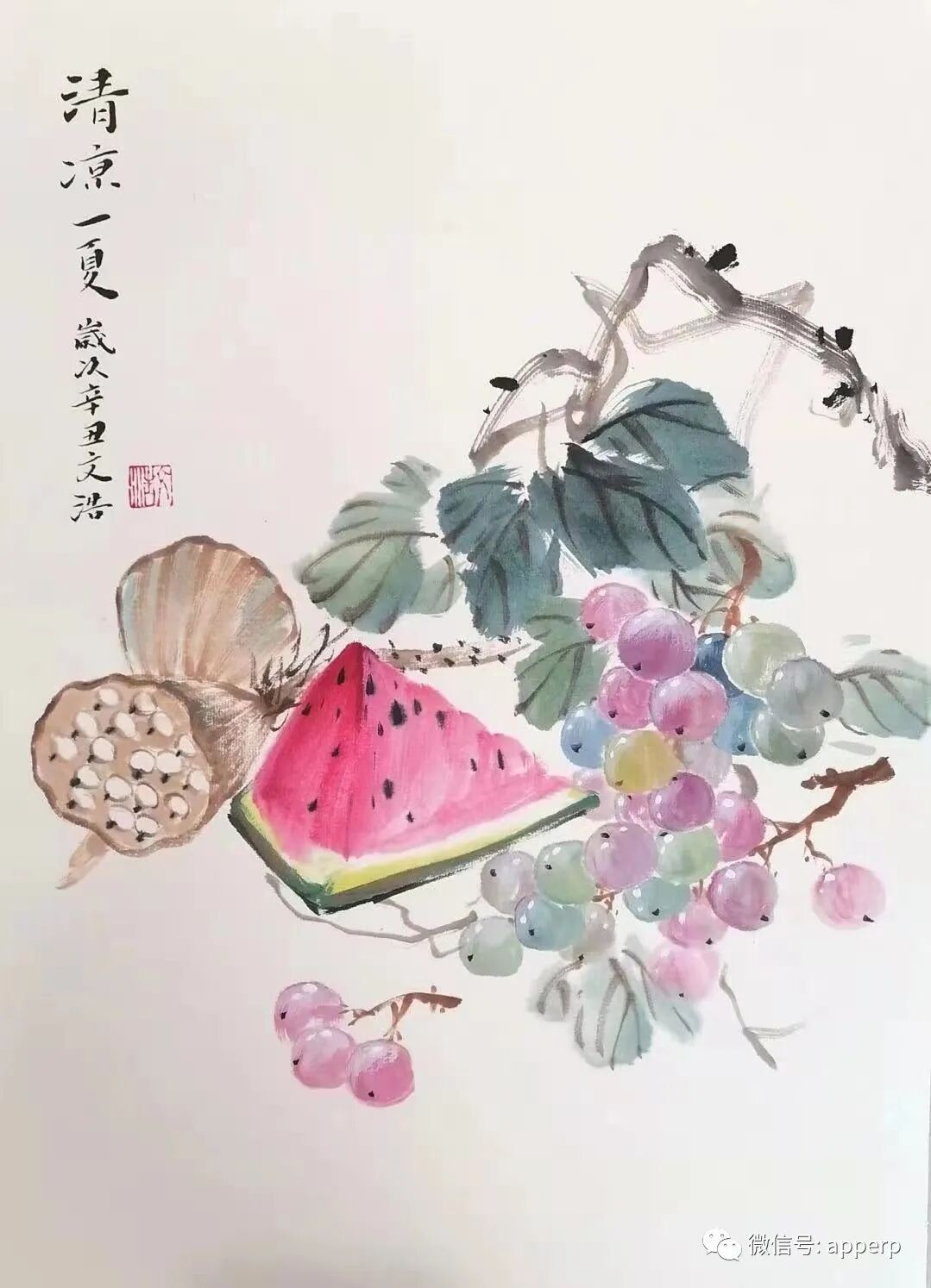 国画花鸟 <文浩案例>