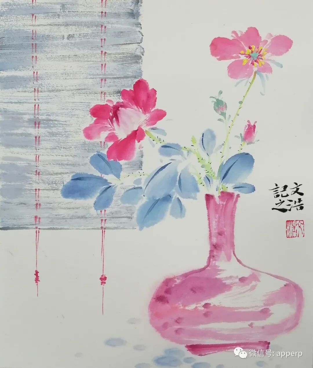 国画花鸟 <文浩案例>