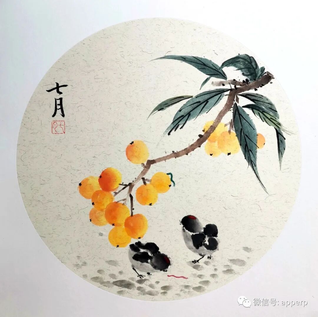 国画花鸟 <七月案例>