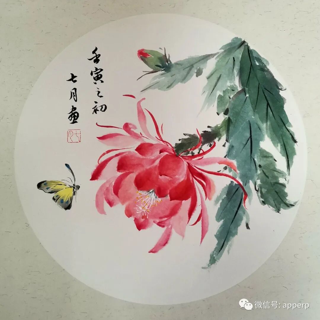 国画花鸟 <七月案例>