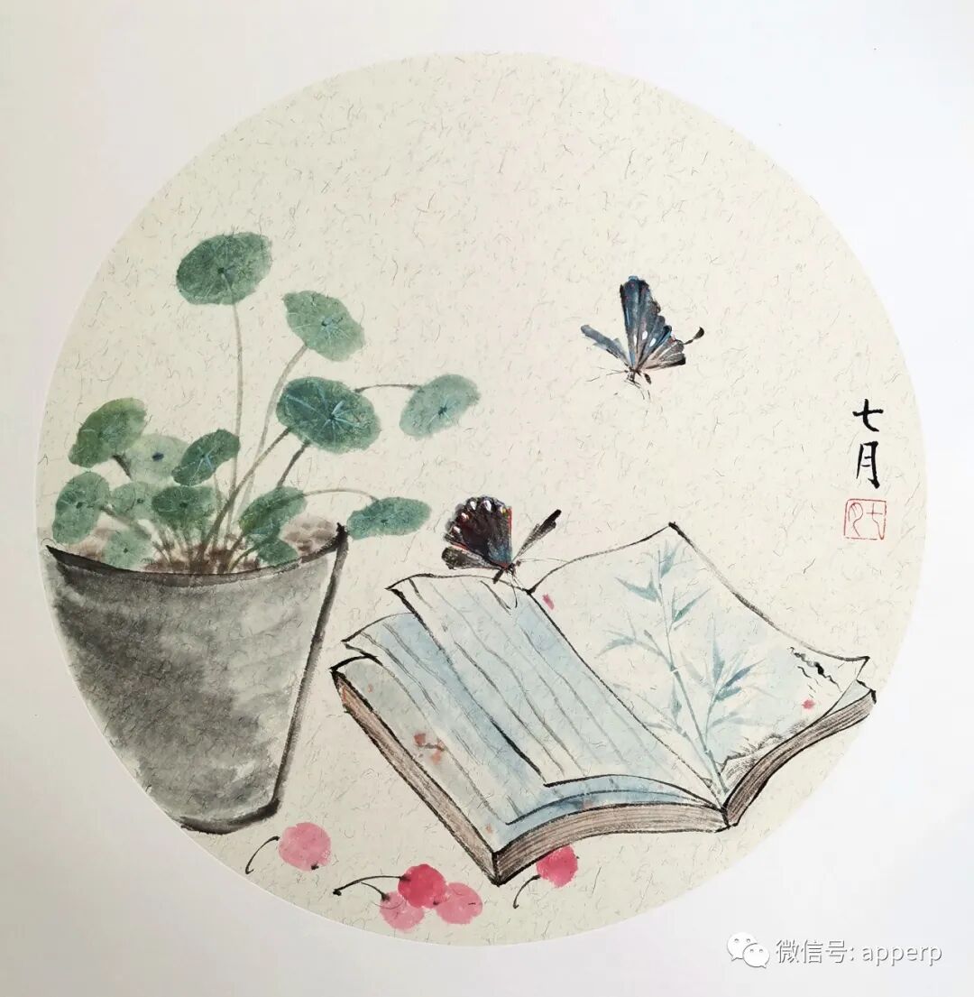 国画花鸟 <七月案例>