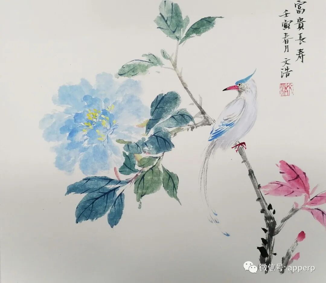 国画花鸟 <文浩案例>